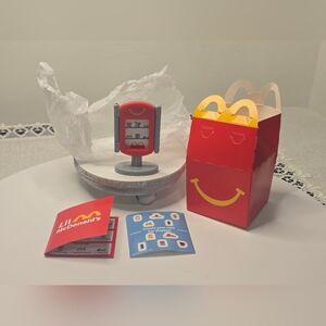 Lil' McDonald's "Toy Display" Happy Meal Toy 2025 + Stickers and Mini Box